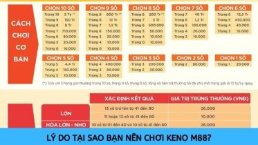ly do nen choi keno m88 - 7m vn