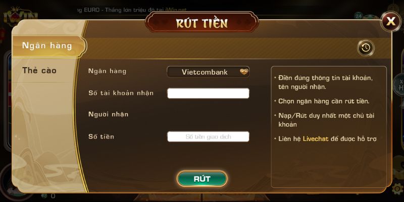 cung iwin rut tien qua ngan hang - 7m vn