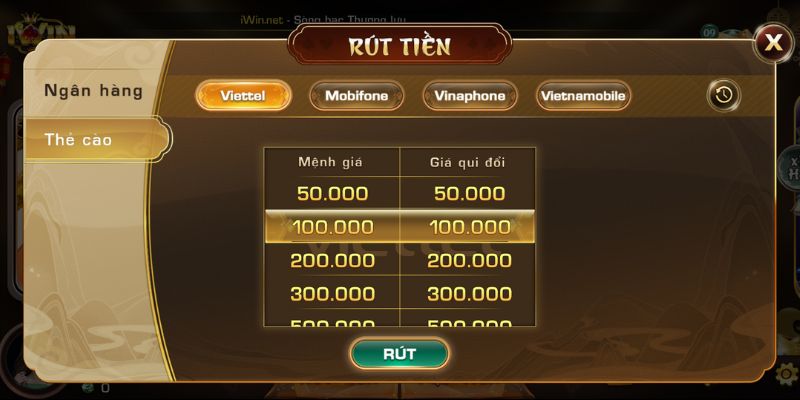 cung iwin rut tien qua the cao - 7m vn
