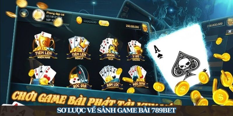 Sơ lược về sảnh game bài 789Bet