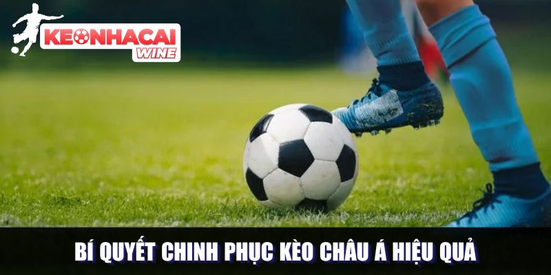 Chiến thuật chinh phục kèo chơi châu Á cơ bản