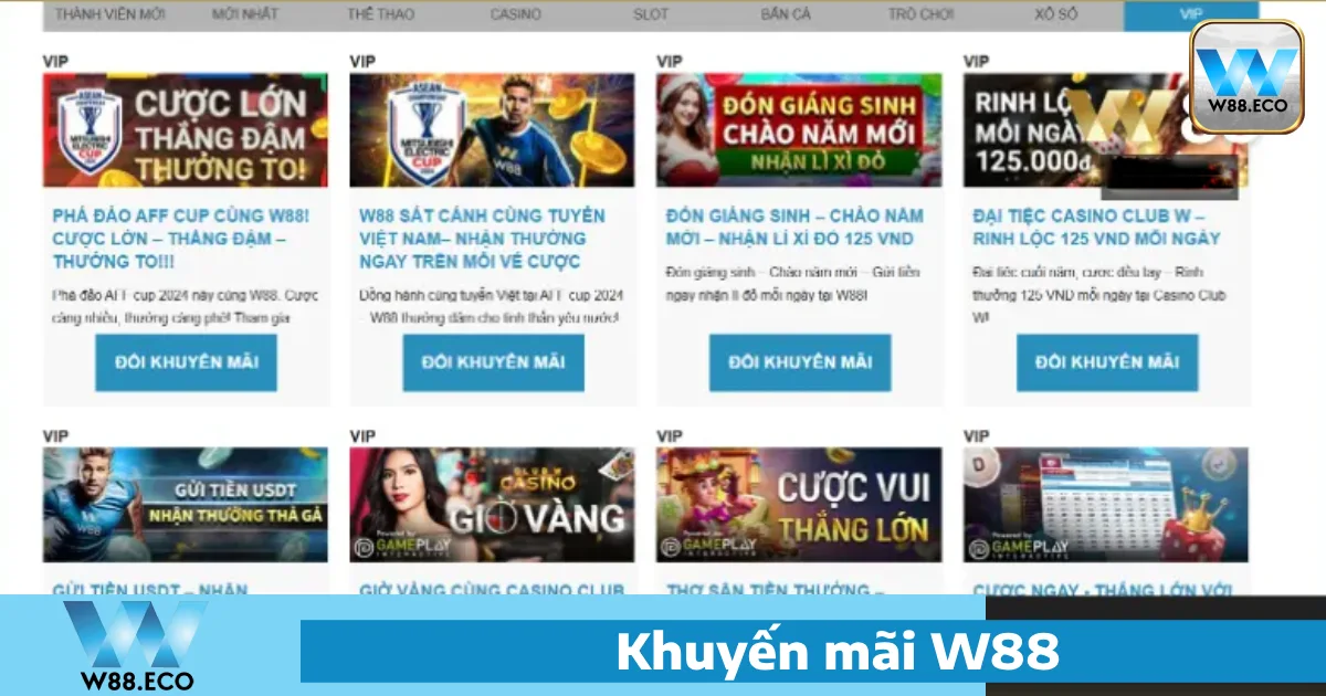 khuyen mai w88 1 - 7m vn